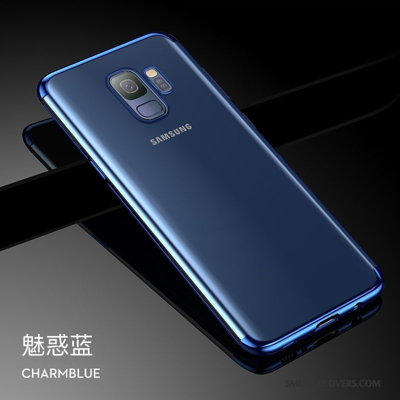 Etui Samsung Galaxy S9 Blød Trend Gennemsigtig, Cover Samsung Galaxy S9 Silikone Telefonsort