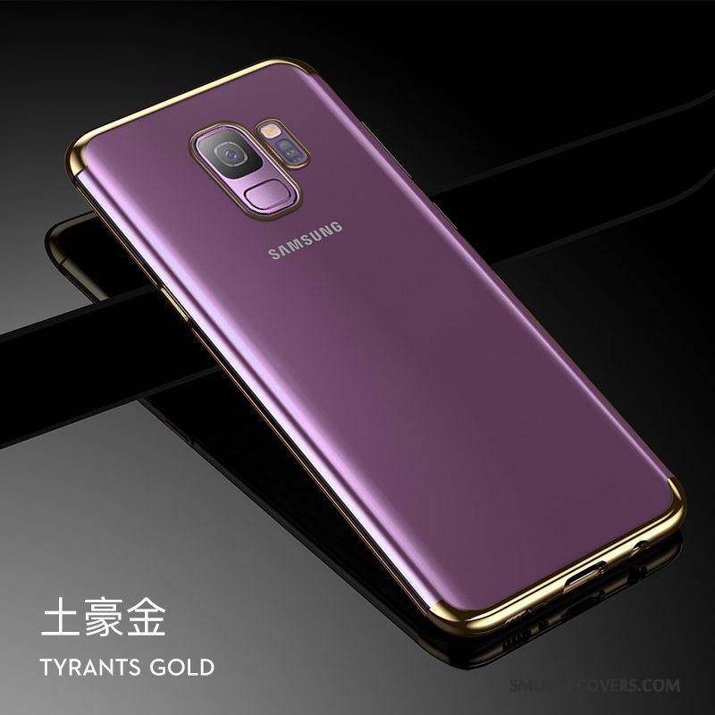 Etui Samsung Galaxy S9 Blød Trend Gennemsigtig, Cover Samsung Galaxy S9 Silikone Telefonsort