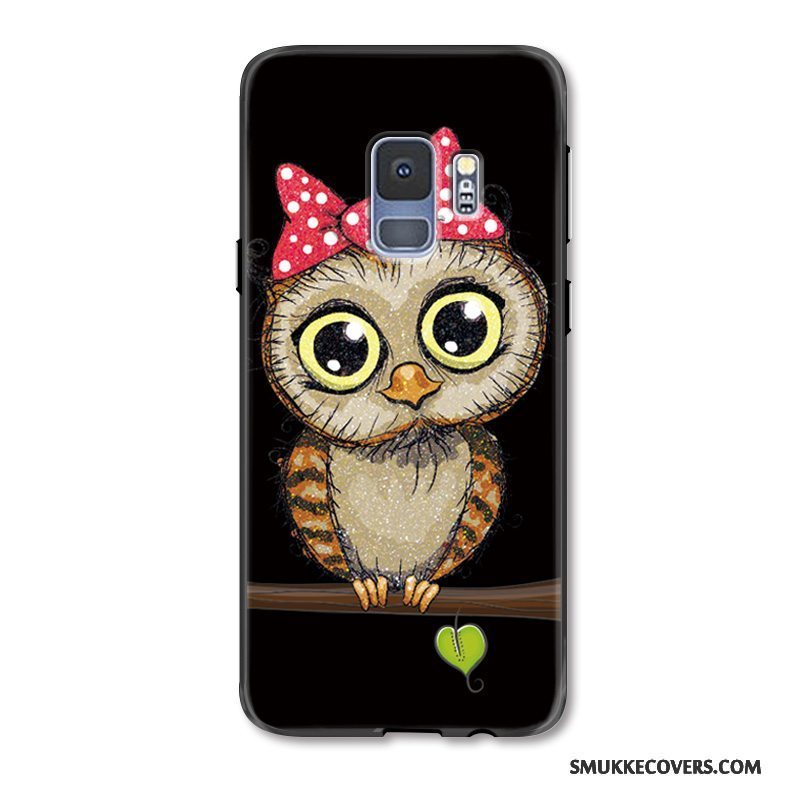 Etui Samsung Galaxy S9+ Cartoon Af Personlighed Elskeren, Cover Samsung Galaxy S9+ Kreativ Rød Telefon