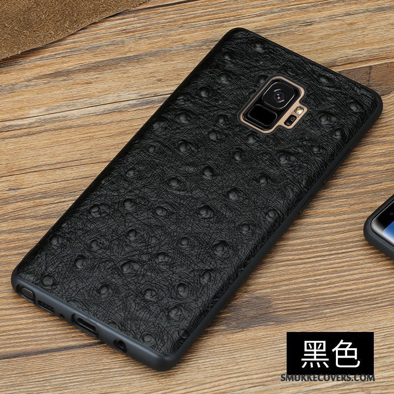 Etui Samsung Galaxy S9+ Kreativ Anti-fald Af Personlighed, Cover Samsung Galaxy S9+ Tasker Sort Telefon