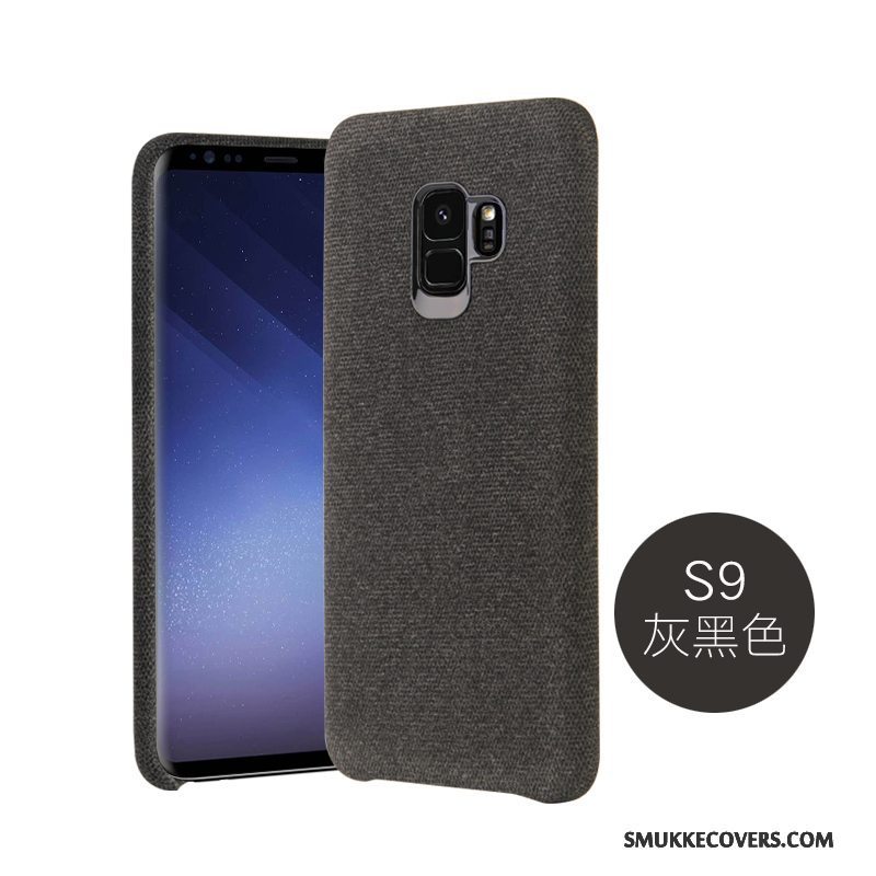 Etui Samsung Galaxy S9 Kreativ Anti-fald Sort, Cover Samsung Galaxy S9 Grå Hård