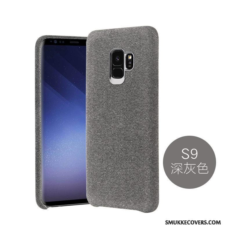 Etui Samsung Galaxy S9 Kreativ Anti-fald Sort, Cover Samsung Galaxy S9 Grå Hård