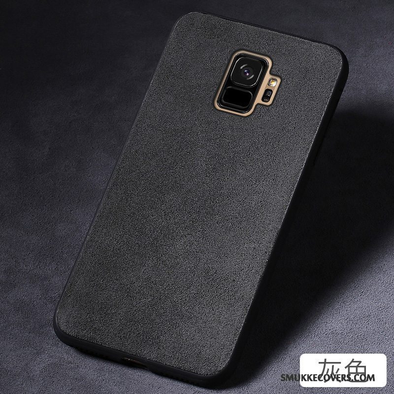 Etui Samsung Galaxy S9 Kreativ Grå Af Personlighed, Cover Samsung Galaxy S9 Tasker Dyb Farve Telefon