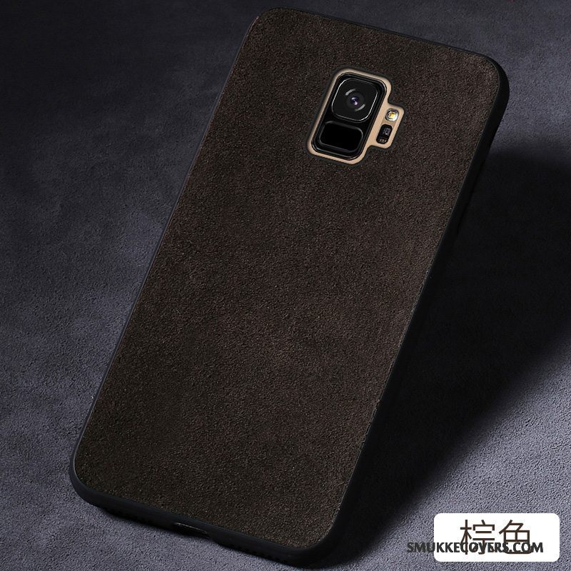 Etui Samsung Galaxy S9 Kreativ Grå Af Personlighed, Cover Samsung Galaxy S9 Tasker Dyb Farve Telefon