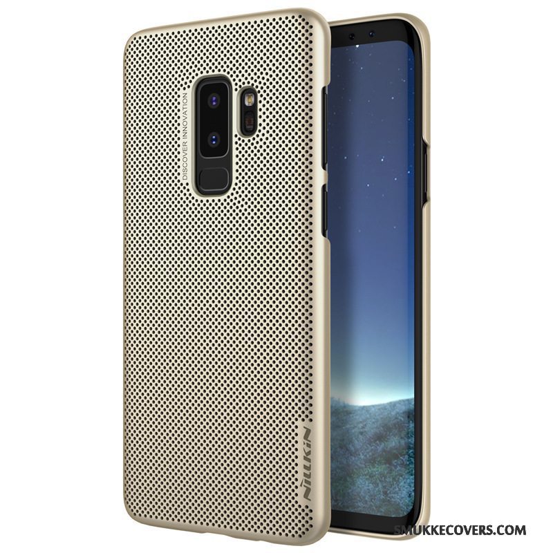 Etui Samsung Galaxy S9 Kreativ Nubuck Blå, Cover Samsung Galaxy S9 Beskyttelse Simple Telefon