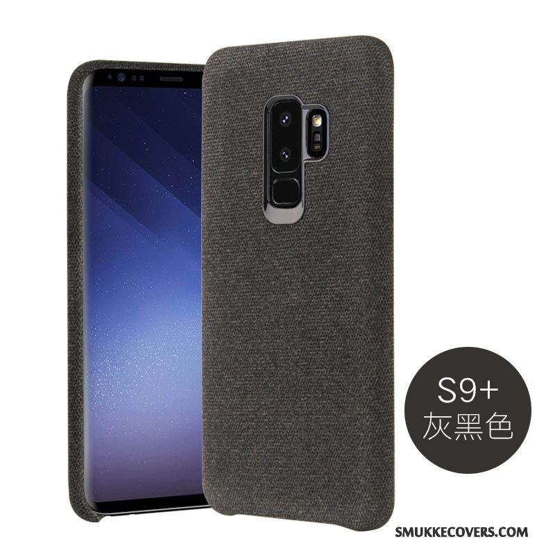 Etui Samsung Galaxy S9+ Kreativ Ny Grå, Cover Samsung Galaxy S9+ Klud Hård