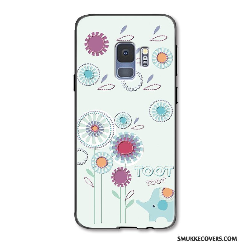 Etui Samsung Galaxy S9+ Kreativ Stor Kat, Cover Samsung Galaxy S9+ Mode Telefonhængende Ornamenter