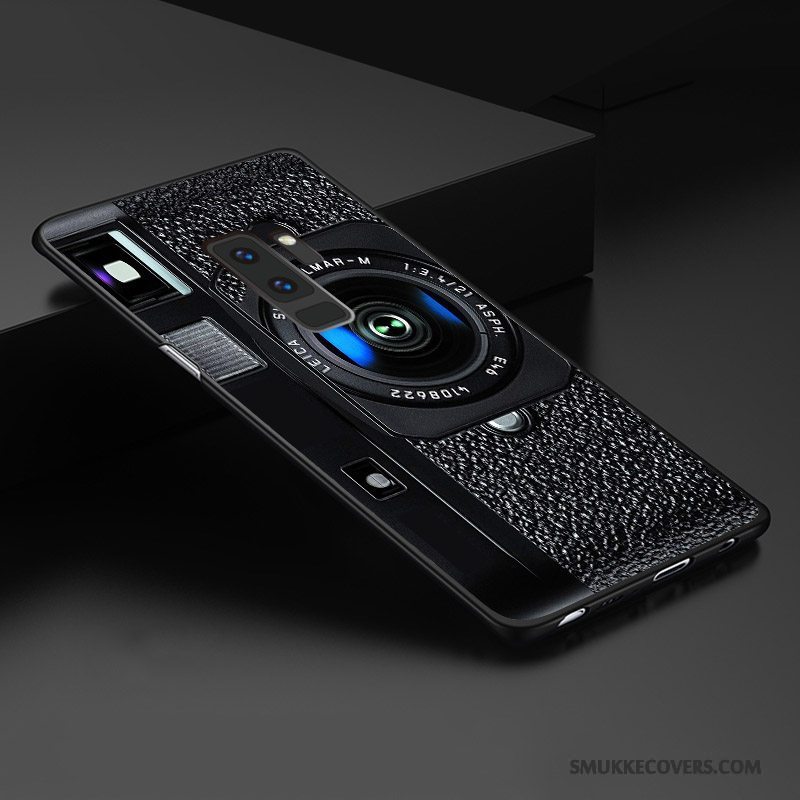 Etui Samsung Galaxy S9+ Kreativ Telefonnubuck, Cover Samsung Galaxy S9+ Relief Tredimensionale Gul