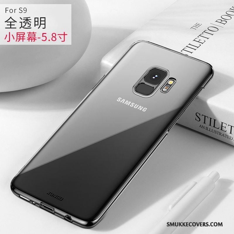 Etui Samsung Galaxy S9 Kreativ Trend Lyserød, Cover Samsung Galaxy S9 Blød Af Personlighed Gennemsigtig