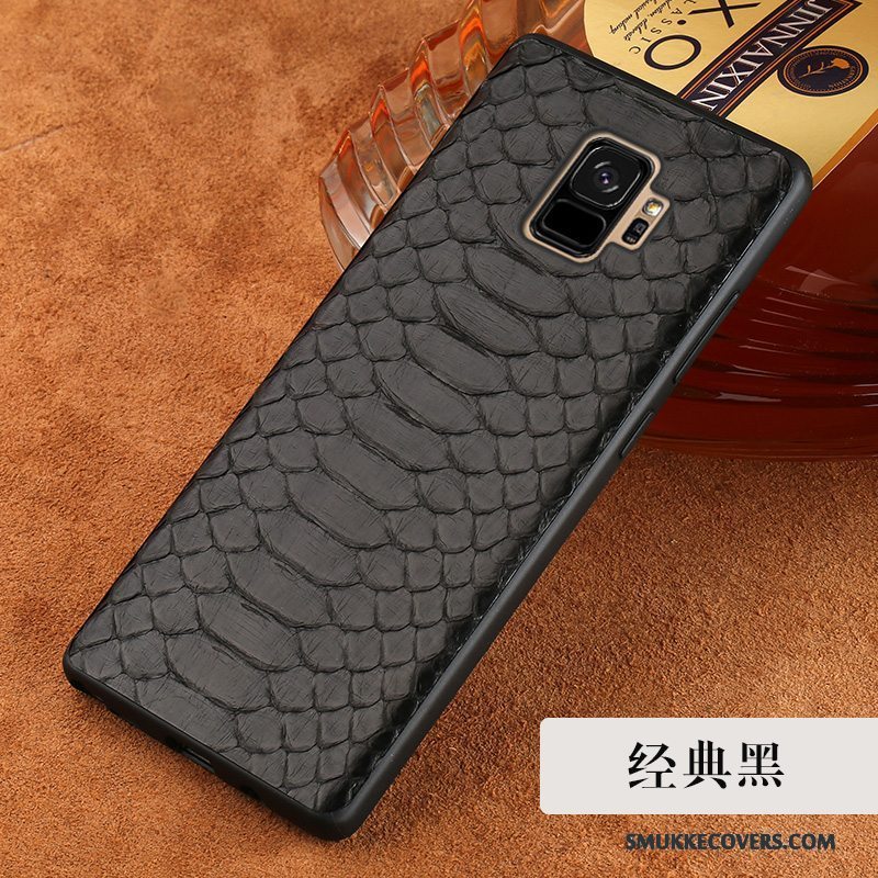 Etui Samsung Galaxy S9+ Luksus Telefonrød, Cover Samsung Galaxy S9+ Tasker Ny Anti-fald