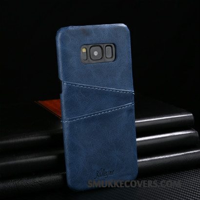 Etui Samsung Galaxy S9+ Læder Rød Anti-fald, Cover Samsung Galaxy S9+ Mode Bagdæksel