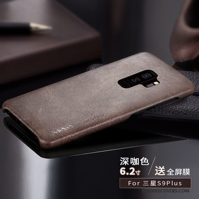 Etui Samsung Galaxy S9+ Læder Trend Anti-fald, Cover Samsung Galaxy S9+ Kreativ Telefonny