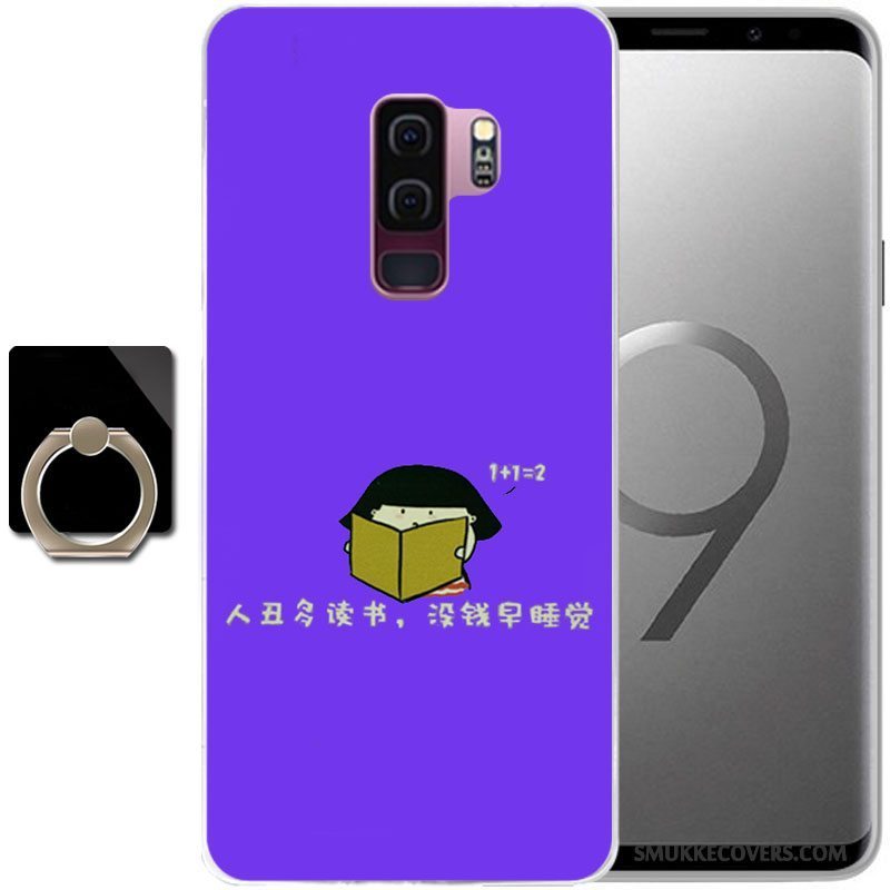 Etui Samsung Galaxy S9 Malet Anti-fald Telefon, Cover Samsung Galaxy S9 Beskyttelse Grøn