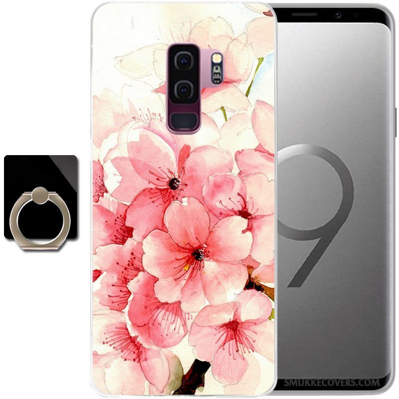 Etui Samsung Galaxy S9 Malet Anti-fald Telefon, Cover Samsung Galaxy S9 Beskyttelse Grøn