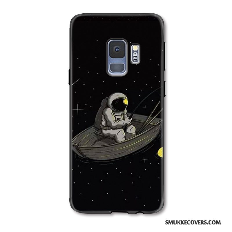 Etui Samsung Galaxy S9+ Malet Telefonsort, Cover Samsung Galaxy S9+ Beskyttelse Af Personlighed Stjerneklar