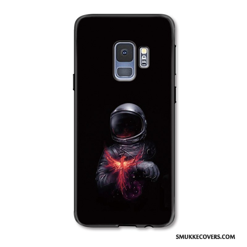 Etui Samsung Galaxy S9+ Malet Telefonsort, Cover Samsung Galaxy S9+ Beskyttelse Af Personlighed Stjerneklar