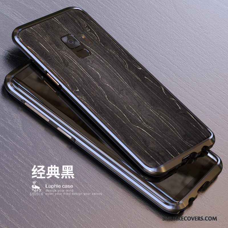 Etui Samsung Galaxy S9 Metal Bagdæksel Ramme, Cover Samsung Galaxy S9 Beskyttelse Telefonnubuck