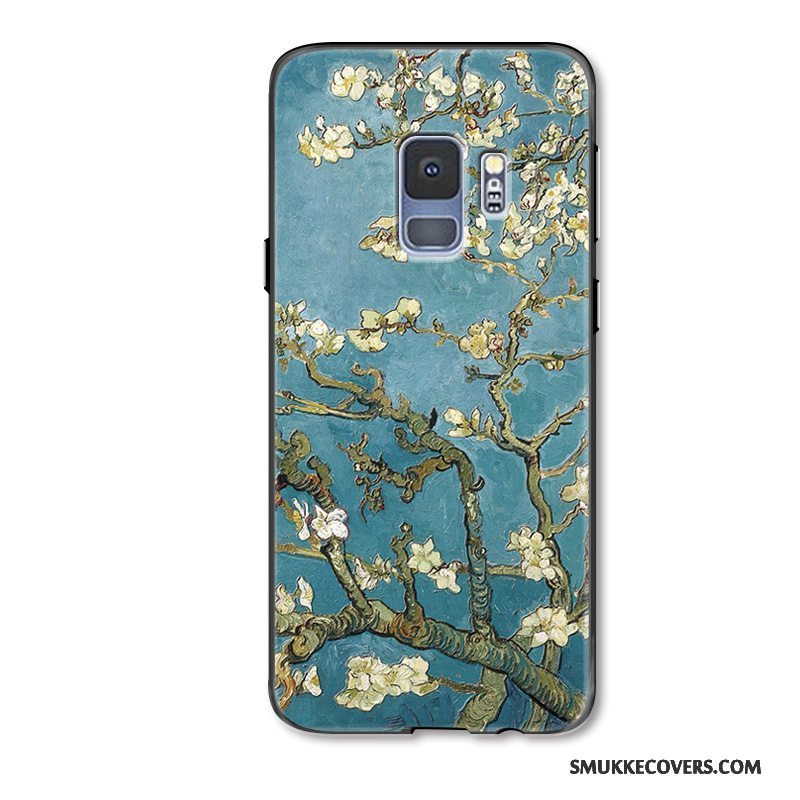 Etui Samsung Galaxy S9+ Mode Grøn Høj, Cover Samsung Galaxy S9+ Silikone Anti-fald Telefon