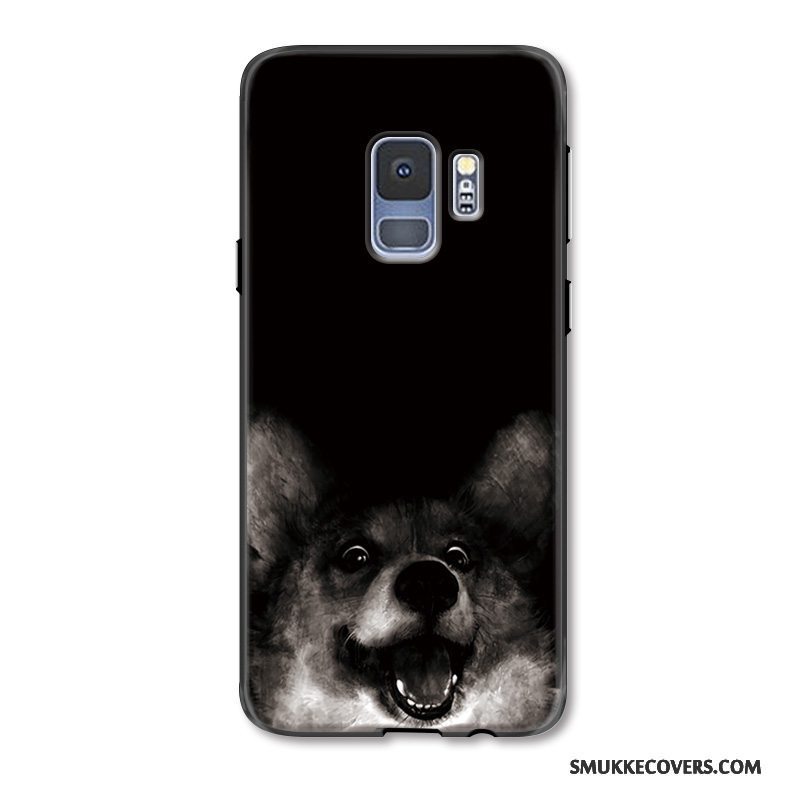 Etui Samsung Galaxy S9+ Relief Korte Telefon, Cover Samsung Galaxy S9+ Beskyttelse Af Personlighed Morsom