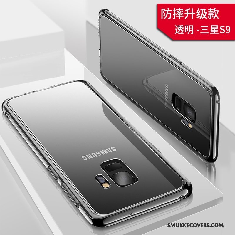 Etui Samsung Galaxy S9 Silikone Anti-fald Tynd, Cover Samsung Galaxy S9 Blød Nubuck Trend