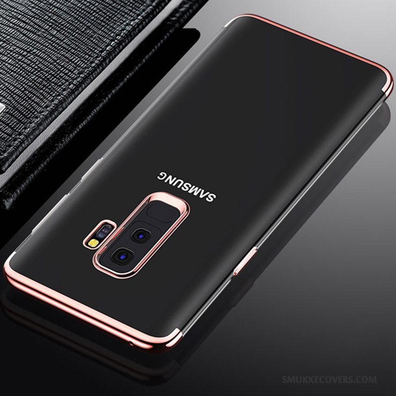 Etui Samsung Galaxy S9 Silikone Gennemsigtig Trend, Cover Samsung Galaxy S9 Tasker Telefonbelægning