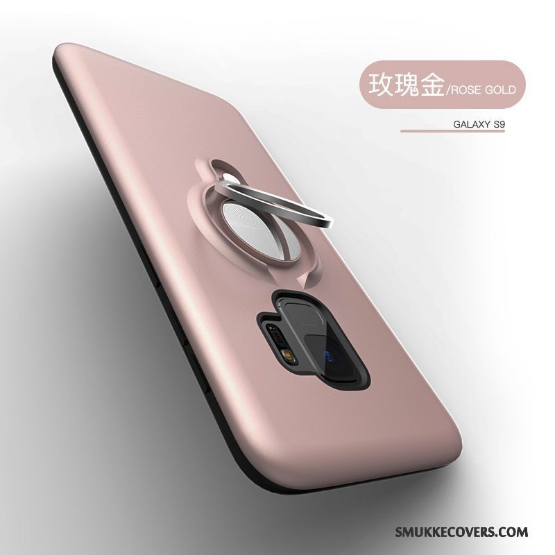 Etui Samsung Galaxy S9+ Support Ring Magnetisk, Cover Samsung Galaxy S9+ Beskyttelse Af Personlighed Telefon