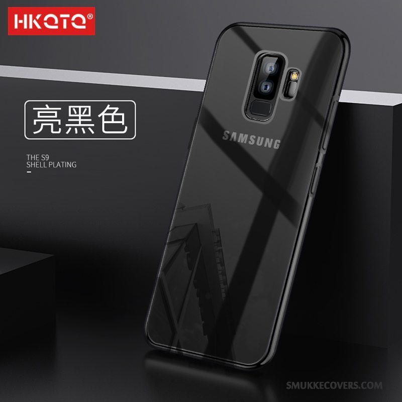 Etui Samsung Galaxy S9+ Tasker Anti-fald Gennemsigtig, Cover Samsung Galaxy S9+ Beskyttelse Telefontynd