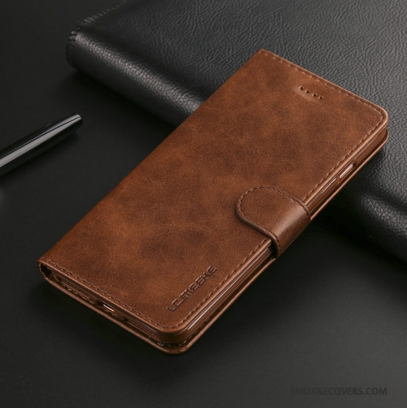 Etui Samsung Galaxy S9+ Tasker Anti-fald Rød, Cover Samsung Galaxy S9+ Folio