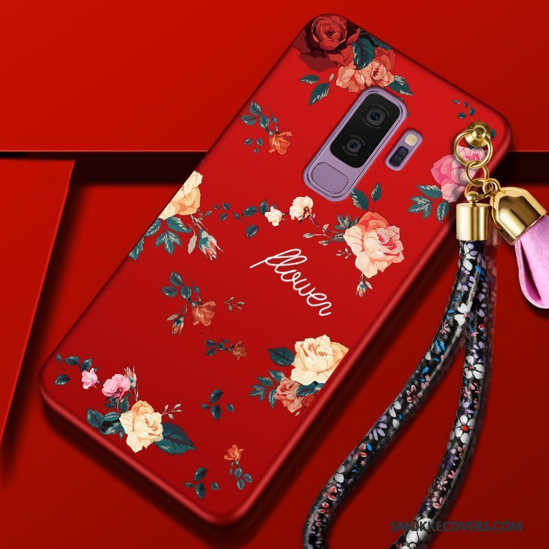 Etui Samsung Galaxy S9+ Tasker Anti-fald Trend, Cover Samsung Galaxy S9+ Silikone Telefonblomster