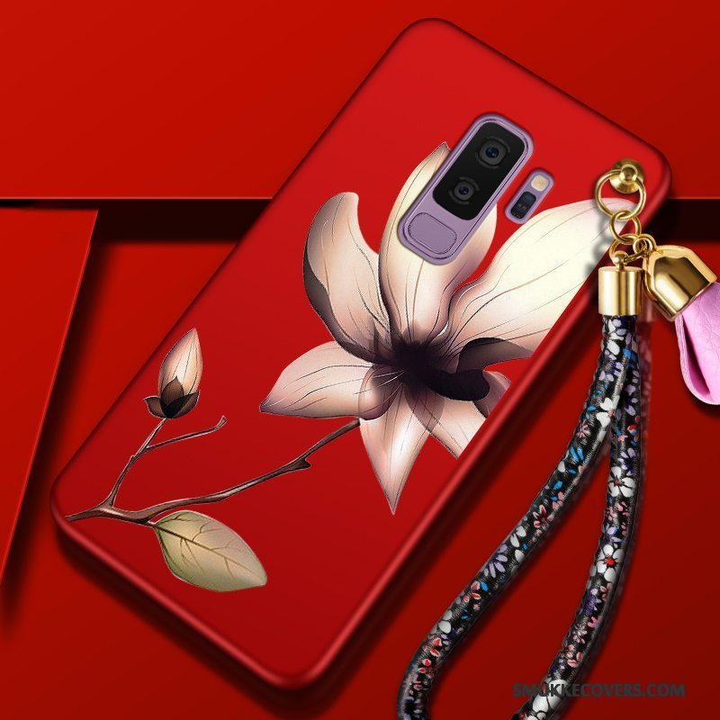 Etui Samsung Galaxy S9+ Tasker Anti-fald Trend, Cover Samsung Galaxy S9+ Silikone Telefonblomster