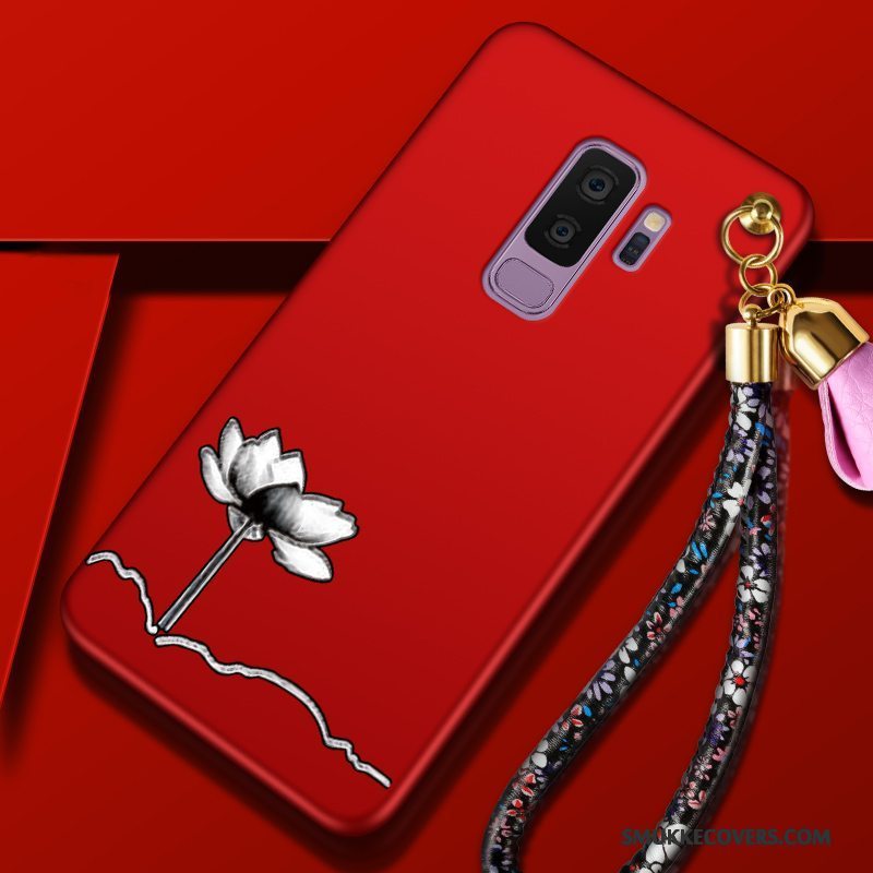 Etui Samsung Galaxy S9+ Tasker Anti-fald Trend, Cover Samsung Galaxy S9+ Silikone Telefonblomster