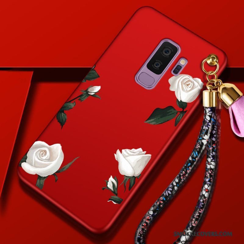 Etui Samsung Galaxy S9+ Tasker Anti-fald Trend, Cover Samsung Galaxy S9+ Silikone Telefonblomster