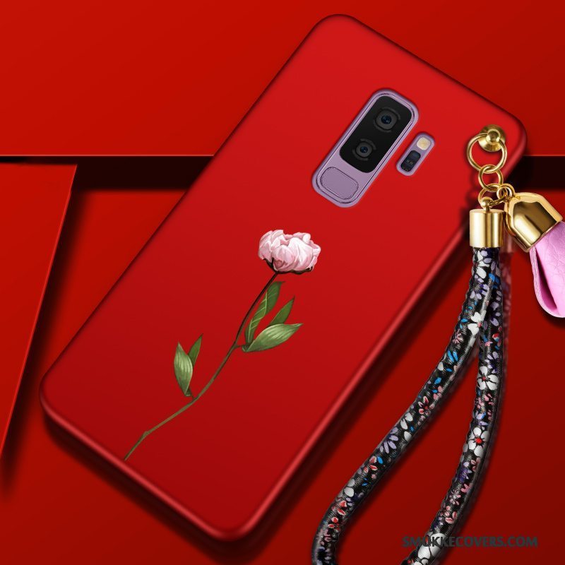 Etui Samsung Galaxy S9+ Tasker Anti-fald Trend, Cover Samsung Galaxy S9+ Silikone Telefonblomster