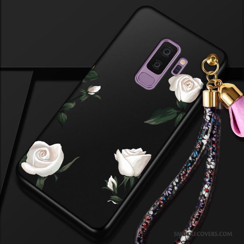 Etui Samsung Galaxy S9+ Tasker Anti-fald Trend, Cover Samsung Galaxy S9+ Silikone Telefonblomster