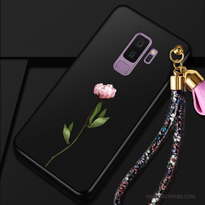 Etui Samsung Galaxy S9+ Tasker Anti-fald Trend, Cover Samsung Galaxy S9+ Silikone Telefonblomster