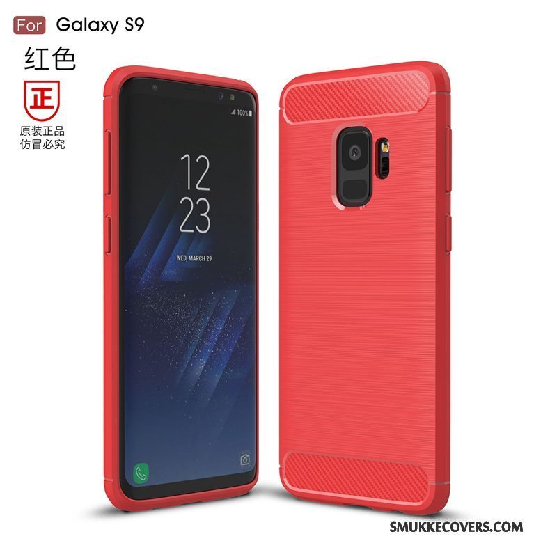 Etui Samsung Galaxy S9 Tasker Business Sort, Cover Samsung Galaxy S9 Blød Telefonanti-fald