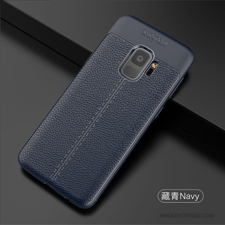 Etui Samsung Galaxy S9 Tasker Business Sort, Cover Samsung Galaxy S9 Blød Telefonanti-fald