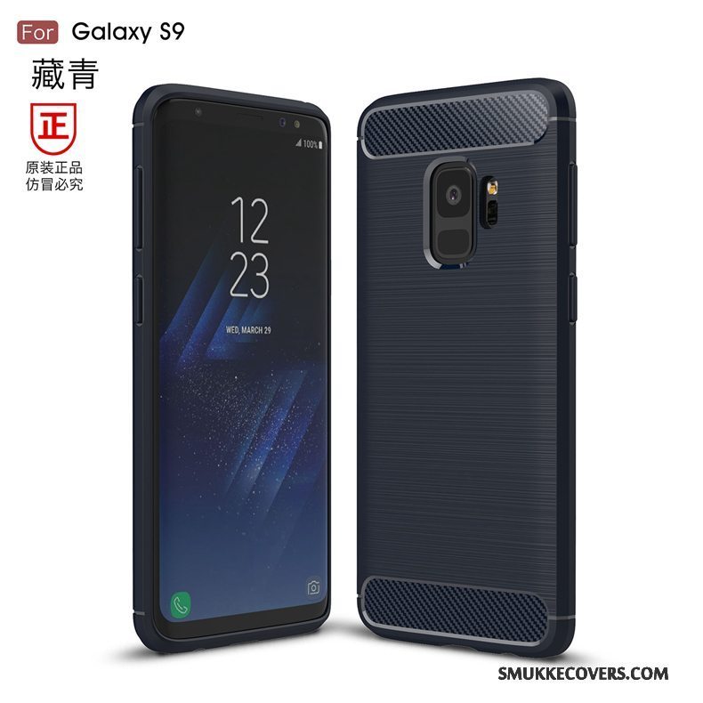 Etui Samsung Galaxy S9 Tasker Business Sort, Cover Samsung Galaxy S9 Blød Telefonanti-fald