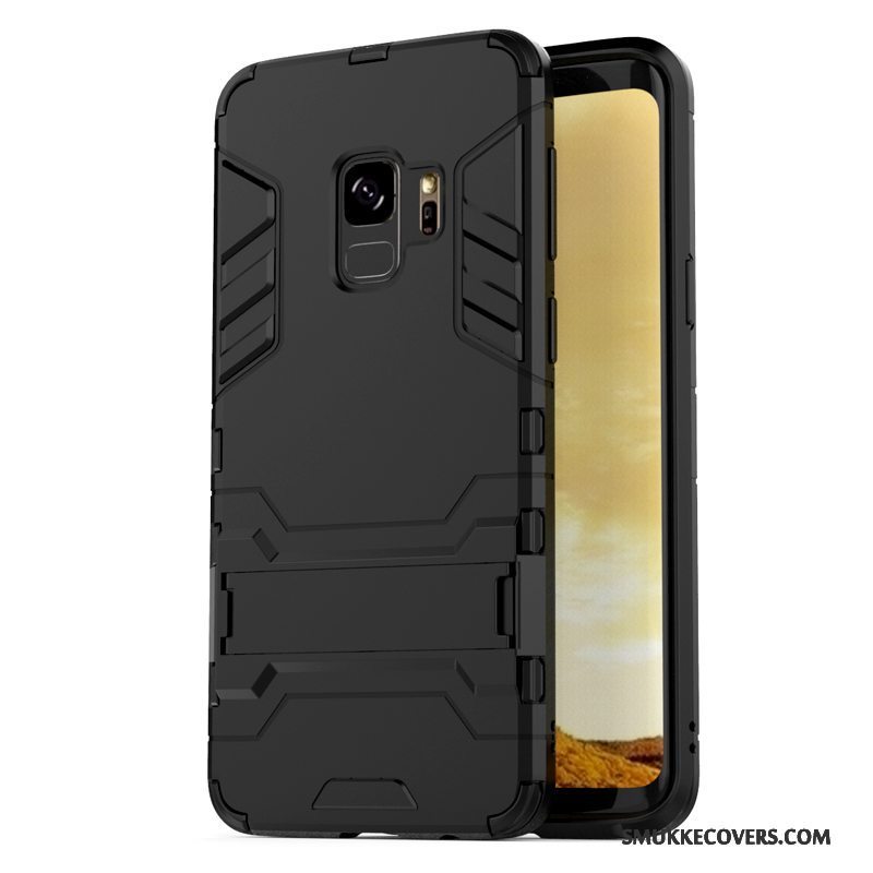 Etui Samsung Galaxy S9 Tasker Guld Telefon, Cover Samsung Galaxy S9 Blød Anti-fald