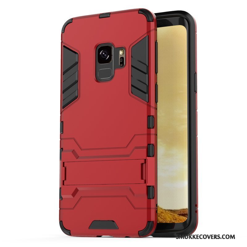 Etui Samsung Galaxy S9 Tasker Guld Telefon, Cover Samsung Galaxy S9 Blød Anti-fald