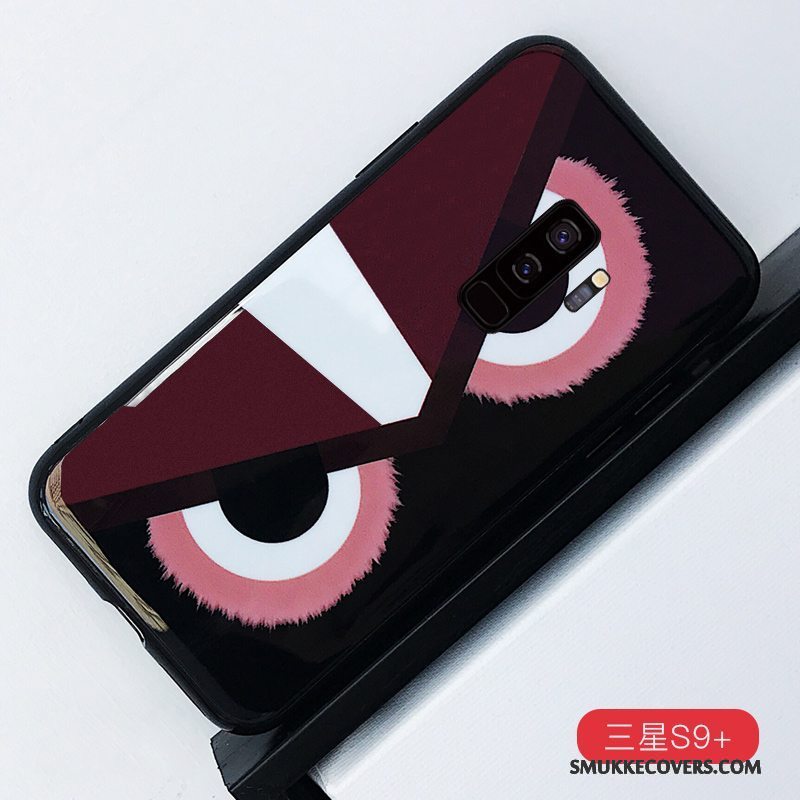 Etui Samsung Galaxy S9+ Tasker Net Red Telefon, Cover Samsung Galaxy S9+ Beskyttelse Anti-fald Rød