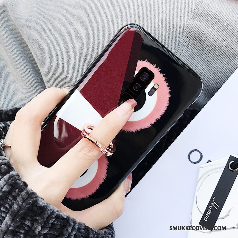 Etui Samsung Galaxy S9+ Tasker Net Red Telefon, Cover Samsung Galaxy S9+ Beskyttelse Anti-fald Rød