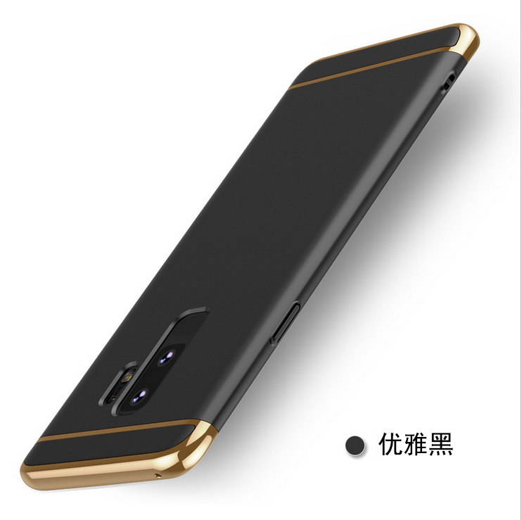 Etui Samsung Galaxy S9+ Tasker Nubuck Af Personlighed, Cover Samsung Galaxy S9+ Beskyttelse Guld Hård