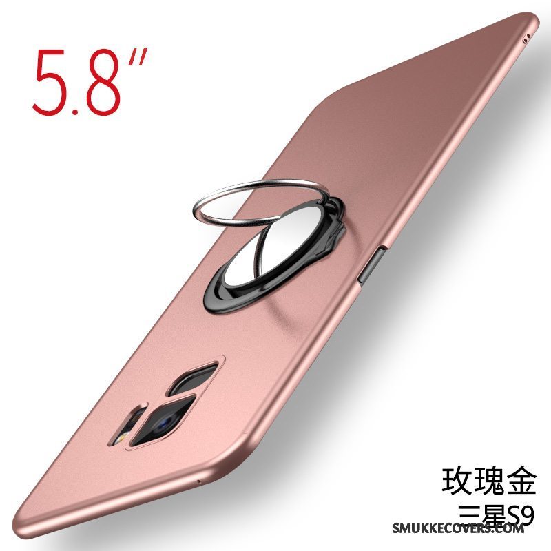 Etui Samsung Galaxy S9 Tasker Rød Hård, Cover Samsung Galaxy S9 Beskyttelse Telefonanti-fald