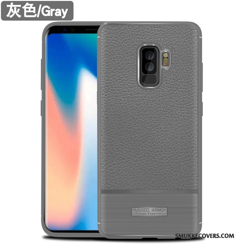 Etui Samsung Galaxy S9+ Tasker Rød Telefon, Cover Samsung Galaxy S9+ Beskyttelse Anti-fald