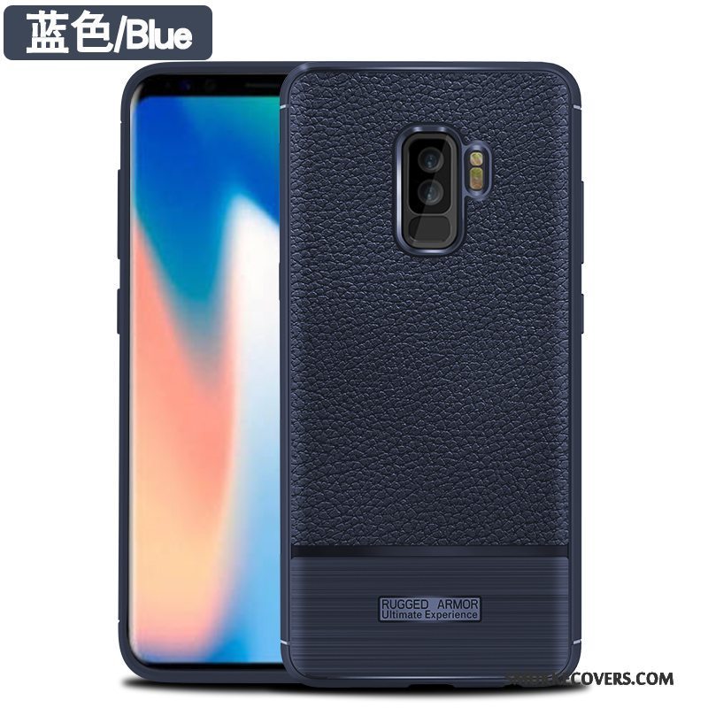 Etui Samsung Galaxy S9+ Tasker Rød Telefon, Cover Samsung Galaxy S9+ Beskyttelse Anti-fald