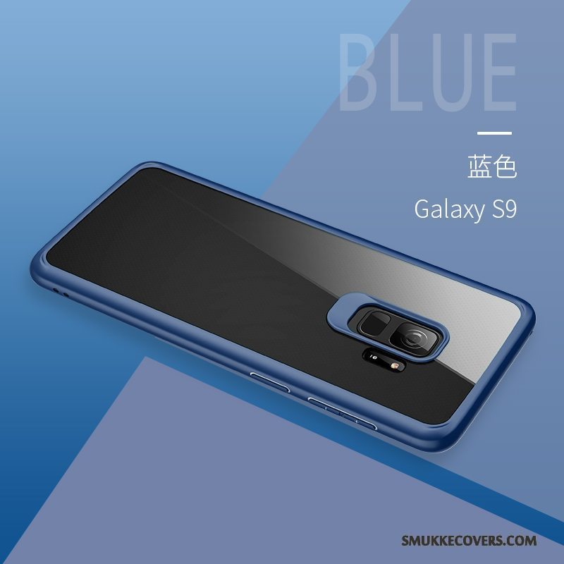 Etui Samsung Galaxy S9 Tasker Simple Anti-fald, Cover Samsung Galaxy S9 Silikone Gennemsigtig Sort