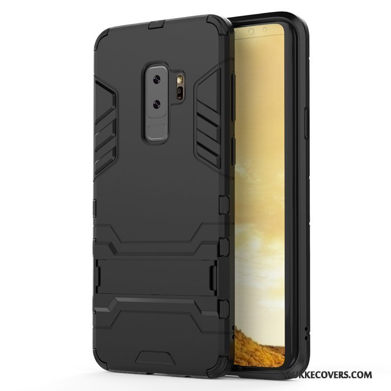 Etui Samsung Galaxy S9+ Tasker Sølv Anti-fald, Cover Samsung Galaxy S9+ Beskyttelse Telefon