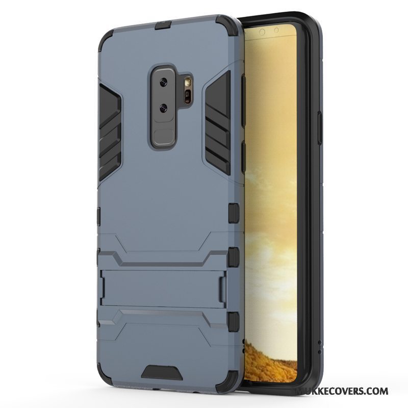 Etui Samsung Galaxy S9+ Tasker Sølv Anti-fald, Cover Samsung Galaxy S9+ Beskyttelse Telefon