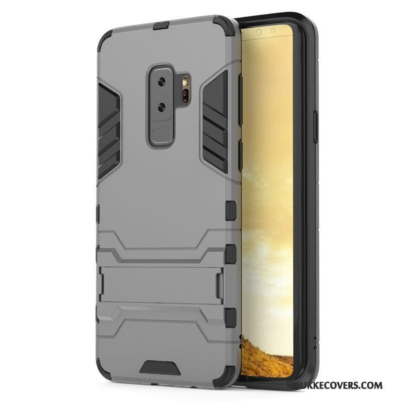 Etui Samsung Galaxy S9+ Tasker Sølv Anti-fald, Cover Samsung Galaxy S9+ Beskyttelse Telefon